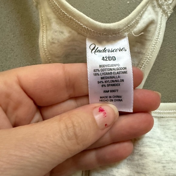 Gray Zip-Front Sports Bra - Picture 2 of 3